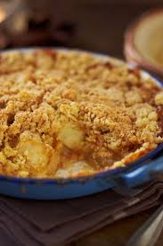 Toffee Apple Crumble Recipe Apple Crumble Recipe Hot Desserts Food