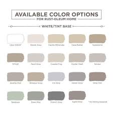 Rust Oleum Home 1 Qt Steam Gray
