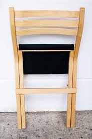 This chair has been tested for home use and meets the requirements for durability and safety, set forth in the following standards. Vintage Birch And Black Fabric Model Palo Folding Chair From Ikea 1980s For Sale At Pamono