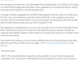 Apple Upgrading Existing Icloud Subscribers To More Affordable Plans Macrumors