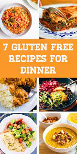 It can sometimes be difficult to stick to a healthy diet, but it's important to consider that what you eat impacts your mind and body. 7 Gluten Free Recipes For Dinner Kids Lunch Recipes Gluten Free Crock Pot Recipes Gluten Free Dinner Easy