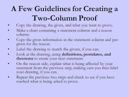 How To Structure A Proof A Few Guidelines For Creating A
