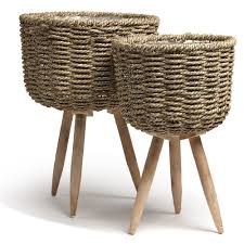 Soldes 2020 Vase Et Plante Artificielle Pas Cher Gifi Cache Pot Panier Rangement Plantes Artificielles