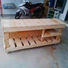 Bathroom sink table meja wastafel dari kayu pallet murah sutabayarp680.000 58 Diy Rak Tv Kayu Pallet Info Terbaru