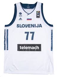 Slovenia national basketball team jersey. Lot Detail 2017 Luka Doncic Game Used F I B A Slovenia National Team Home Jersey Mears