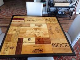 Designing with wine panels is a very unique way to enhance the decor of a wine cellar, home or retail. 30 Wine Crate Panels For Diy Wine Wall Projects Crafts Sides Tops Various Ebay Wine Crate Furniture Wine Crate Wine Crate Table