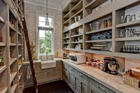 Walk In Pantry With A Place For Everything Food Glassware China And Even A Farm Sink Pantry Design Kitchen Pantry Design Kitchen Butlers Pantry