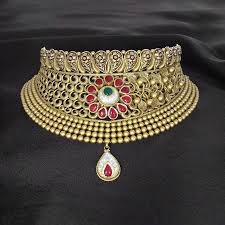Choker Necklace Buy Choker Necklace Gold Fashion Necklace Antique Bridal Jewelry