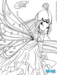 The spectacular stella, winx club. Pin On Coloring