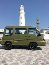 スバル ドミンゴをオリーブドラブで刷毛塗り全塗装 スバル ドミンゴ スバル 車の塗装