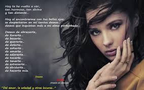 Las cosas bellas se comparten.. Fragmento del poema 'Deseos"... Que sigan  disfrutando de una bella tarde Hoy te he vuelto a ver, tan hermosa, tan  divina y tan distante… Hoy al encontrarme