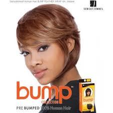 2pcs charming bump it up volume inserts hair base hair comb sponge inserts do beehive hair styler bun maker tool hair styling. Sensationnel Bump Feather Wrap 6 Human Hair Weave Extensions