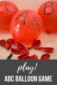 Play An Abc Balloon Game Activity Education Com Literacy Games Kindergarten Balloon Games Balloon Crafts Preschool