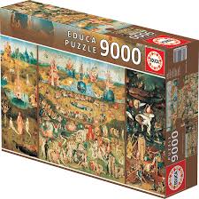 Códigos descuento y ofertas juguettos. 9000 The Garden Of Earthly Delights Educa Borras
