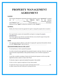 Sometimes, people will refer to an hoa manager as an hoa property manager. Free Property Management Agreement Form And Template