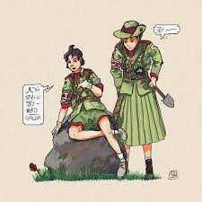 Vekllei S Elite Military Units The Garden Corps And Their Bloody War Against Weeds Worldbuilding