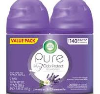 Air Wick Freshmatic 5.89 oz. Lavender Automatic Air Freshener Refill  (2-Refills) 62338-85595 - The Home Depot