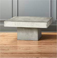 Shop Element Cement Top Coffee Table Industrial Chic Aggregate Of Marble Granite Stone And Natural Fibe Coffee Table Coffee Table Wood Concrete Coffee Table