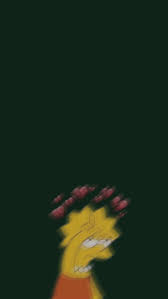 Tons of awesome the simpsons wallpapers hd to download for free. Simpsons Aesthetic Wallpaper Dark Bigricho Dark Wallpaper Iphone Glitch Wallpaper Cute Emoji Wallpaper