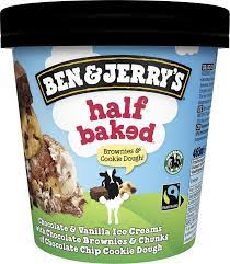 Ben and jerrys half baked. Eis Ben Jerry S Half Baked 406 G