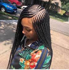 Braids for short black hair. Pin By Akilah Jackson On Hairstyles African American Braided Hairstyles Lemonade Braids Hairstyles Braided Hairstyles