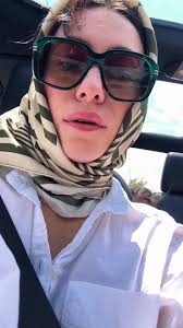 Summer vibes, with my @Maison dEtto silk scarf and perfume. Feeling the  air, the sun , and the hot of texas . I’m wearing Solito hoops and ora  small earcuffs . #summervibes #handmadejewelry