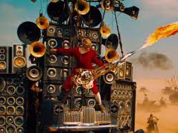 Fury road is nothing less than utterly astonishing. What Was The Purpose Of The Guitarist On The Chase Movies Tv Stack Exchange