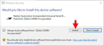 Open qualcomm usb driver.exe to launch the setup window: Download Asus Zenfone Selfie Zd551kl Usb Driver Official For Windows