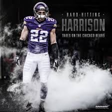 Harrison 22 Minnesota Vikings Football Vikings Football Minnesota Vikings