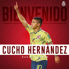 Последние твиты от juan c. Transfer News Central On Twitter Official Rcd Mallorca Have Signed Colombian Striker Cucho Hernandez From Watford On A Season Long Loan