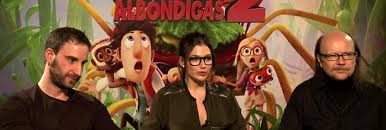 «lluvia de albóndigas 2» empieza exactamente donde terminaba la primera parte. Santiago Segura Ursula Corbero Y Dani Rovira Hablan Sobre Su Trabajo En Lluvia De Albondigas 2 Ecartelera