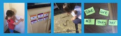 Cut up a large piece of black flannel board. Tricky Words Activities For Home Phonics Hero