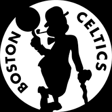 Boston celtics black prevail engraved money clip logo art. Celtics