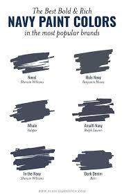 I have 25 top picks here. The Best Navy Paint Colors In Different Brands