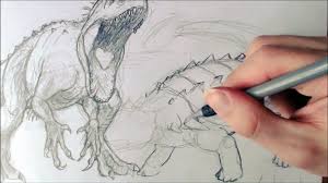 Indominus Rex Vs Ankylosaurus Part 2 Drawing Ankylosaurus Dailymotion Video
