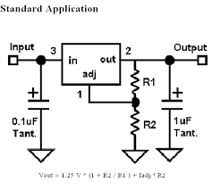 R i fliessschema symbole schaltplan elektrische schaltungen elektronische bauteile. Ts317 Spannungsregler Fallen Spannung