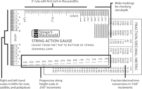 String Action Gauge Stewmac Com