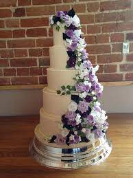 Free shipping on orders over $25 shipped by amazon. Beautiful Purple Flower Cascade Wedding Cake Cake By Cakesdecor