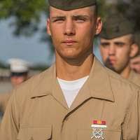 Pfc. Steven L. Blizzard, a driver with Jump Platoon,