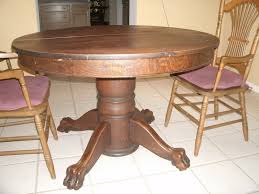 Tiger oak is lumber produced by a particular milling process called quarter sawing. Value Of Antique Oak Tiger Claw Dining Table My Antique Furniture Collection