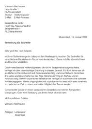 Die software können sie zum beispiel hier kostenlos herunterladen. Bewerbungsschreiben Bauhelfer