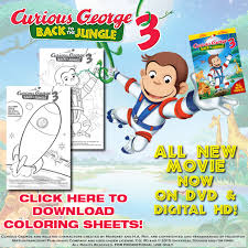 37+ curious george face coloring pages for printing and coloring. Curious George 3 Back To The Jungle Free Coloring Pages Skgaleana