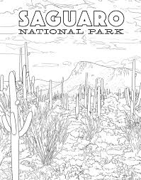 National Park Coloring Books Great For Both Junior And Not So Junior Rangers National Park Posters Coloring Books National Parks