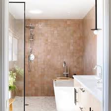 The handmade accent your home. Zia Tile Perfectly Imperfect Zellige Shower Tiles