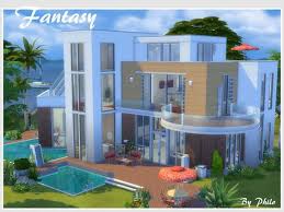 Fantasy House No Cc By Philo At Tsr Sims 4 Updates Sims House Sims House Design Sims 4