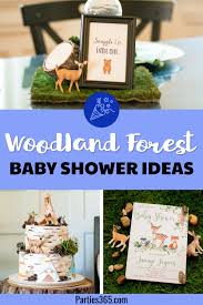 Cupcakes add a sweet pop of greenery. Enchanting Ideas For A Woodland Forest Baby Shower Parties365