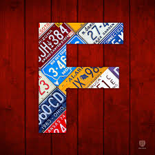 Caligraphy alphabet, lettering alphabet fonts, calligraphy letters, alphabet art, lettering design,. Letter F Alphabet Vintage License Plate Art Mixed Media By Design Turnpike Fine Art America