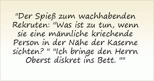 Jetzt frage ich mich aber was ich nicht mitnehmen darf/sollte. Bundeswehr Witze Einer Von 17 Witzen
