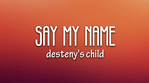 Beetlejuice say my name lyric video beetlejuice original broadway cast recording out now performed by alex brightman this is a karaoke track for say my name from beetlejuice. Say My Name æ­Œè©ž Beyonce Jkveno