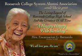 Roosevelt alumni birthday video for Treanor